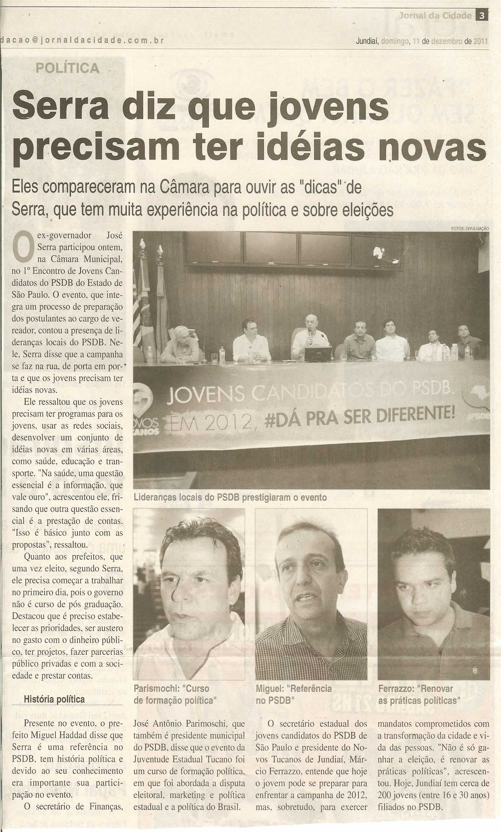 Jornal da Cidade - 11/12/2011