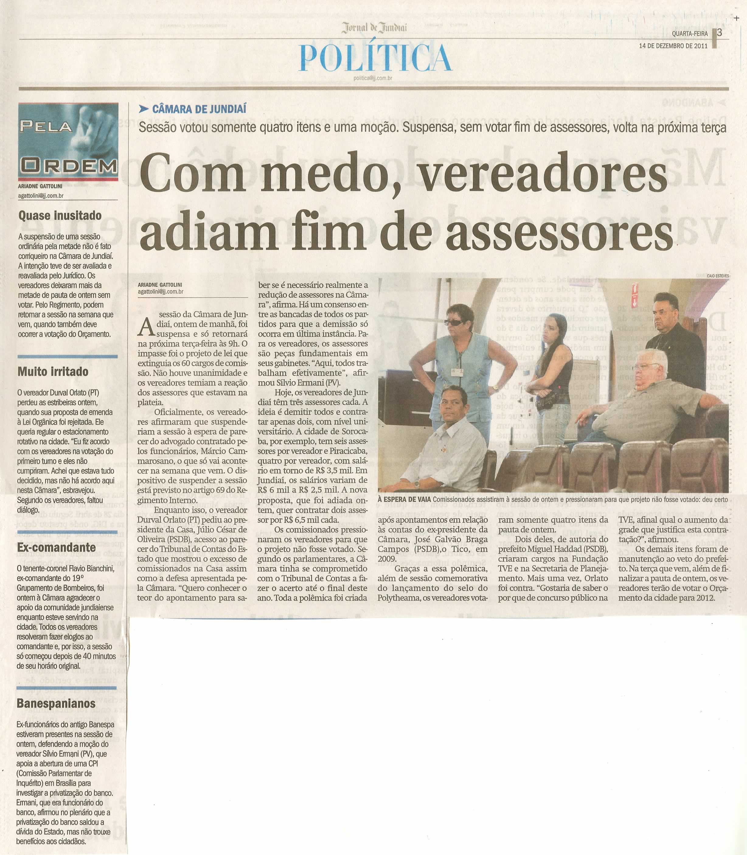 Jornal de Jundiaí - 14/12/2011