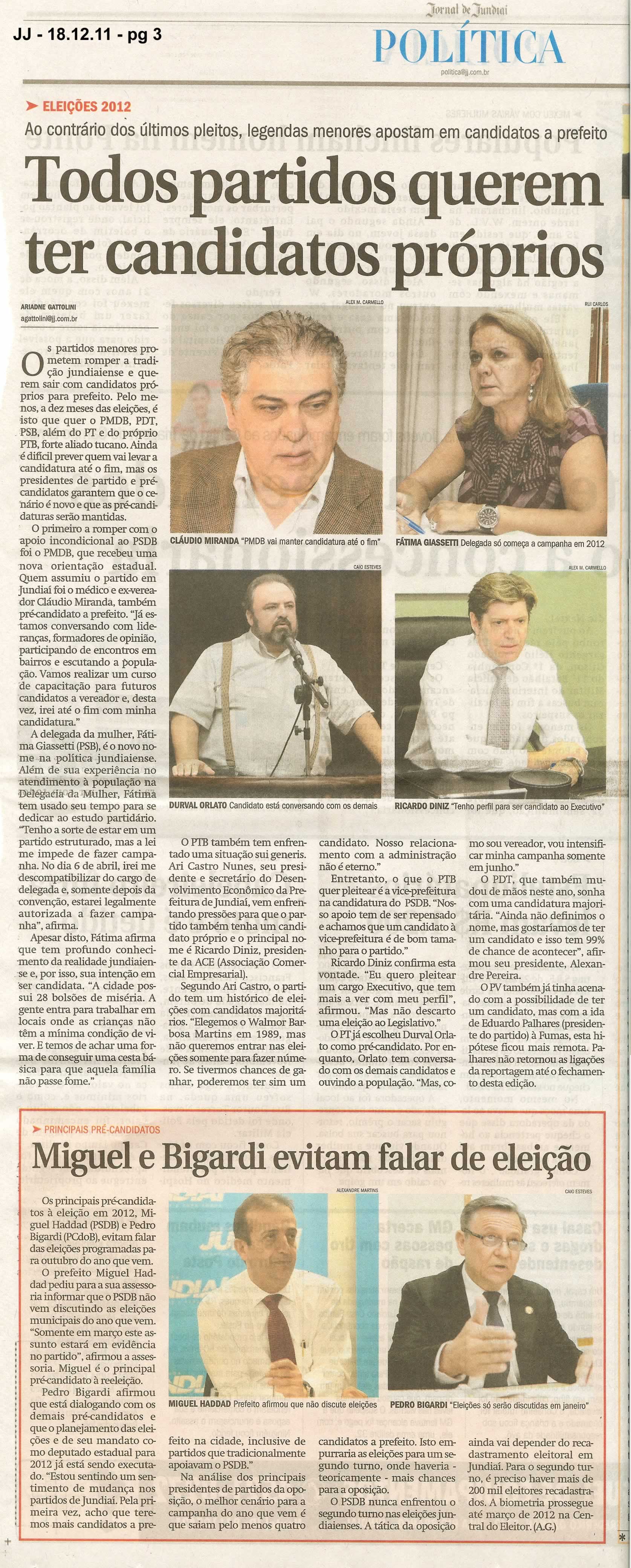 Jornal de Jundiaí - 18/12/2011
