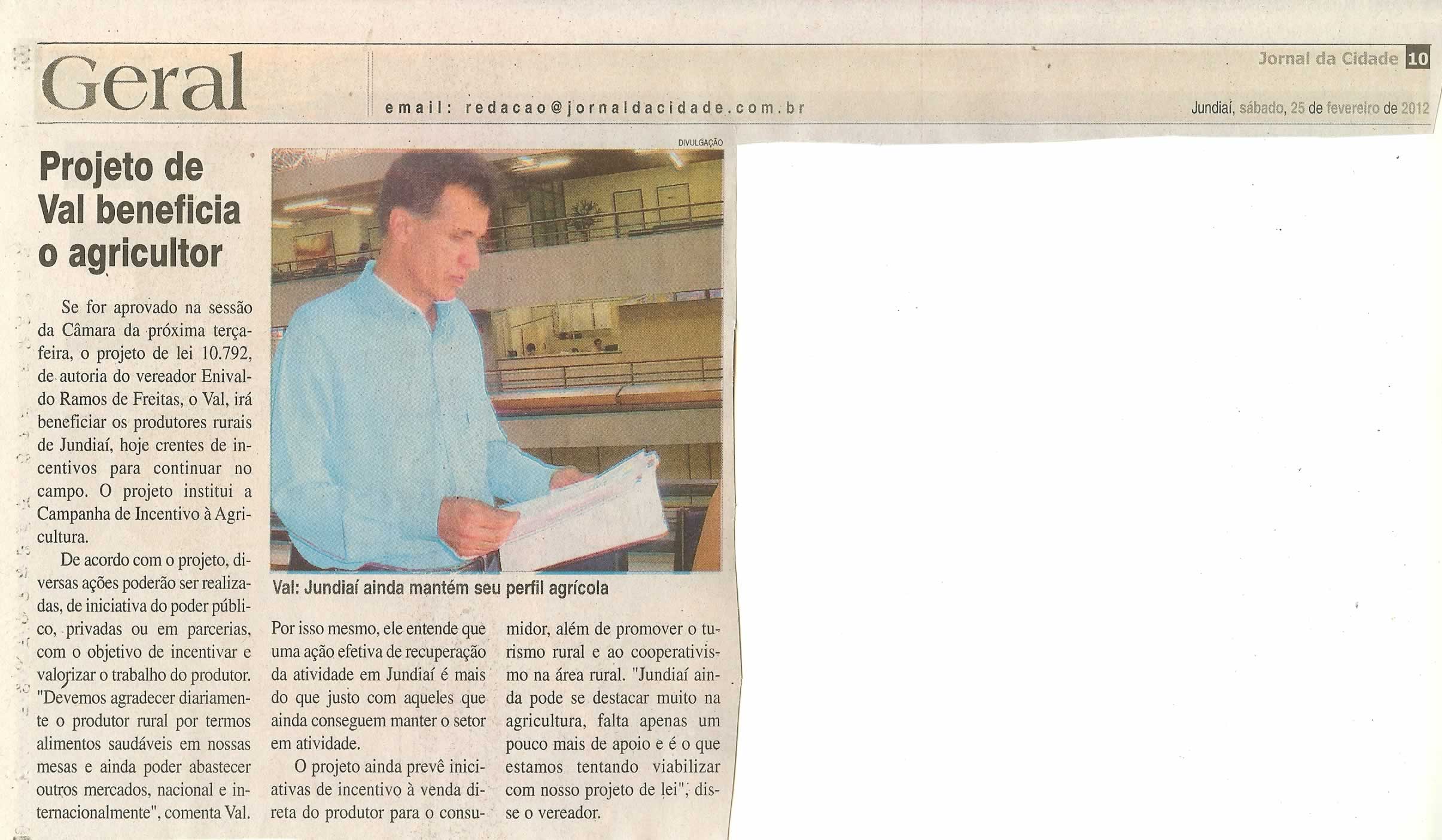 Jornal da Cidade - 25/02/2012