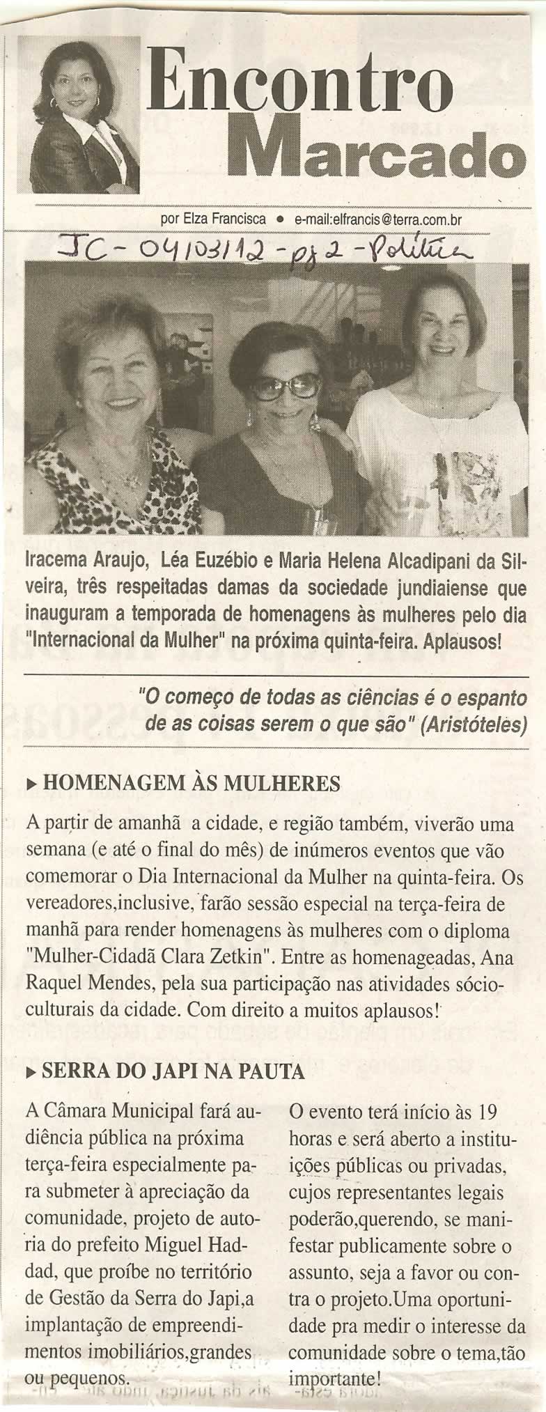 Jornal da Cidade - 04/03/2012