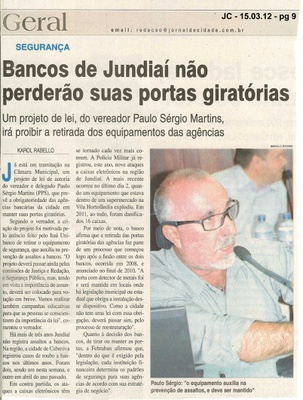 Jornal da Cidade - 15/03/2012