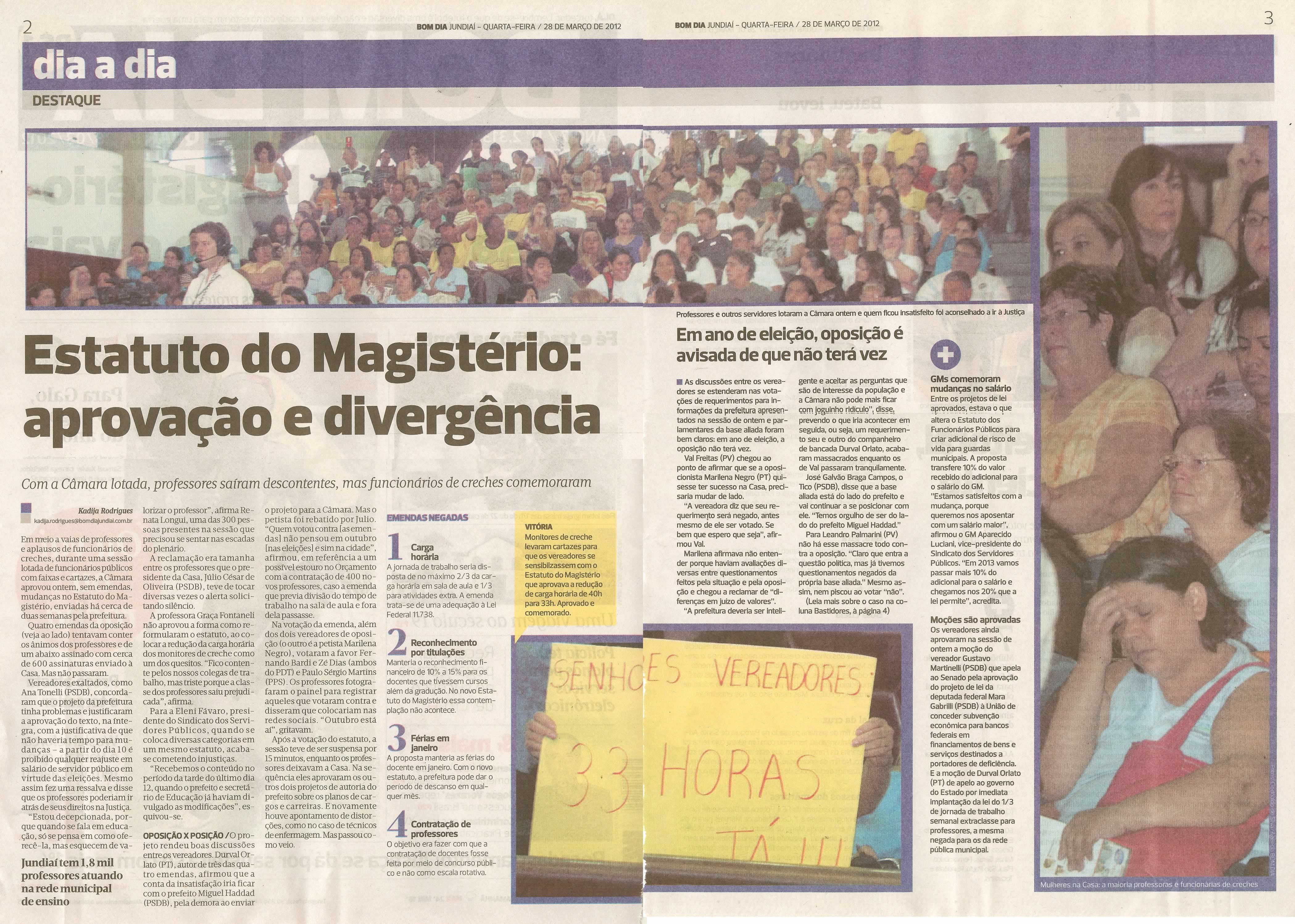 Bom Dia Jundiaí - 28/03/2012