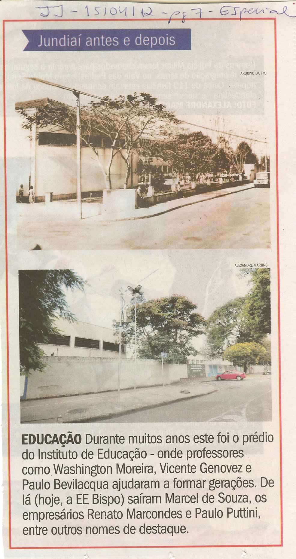 Jornal de Jundiaí - 15/04/2012