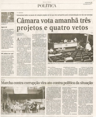Jornal de Jundiaí - 23/04/2012