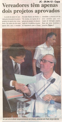 Jornal da Cidade - 25/04/2012