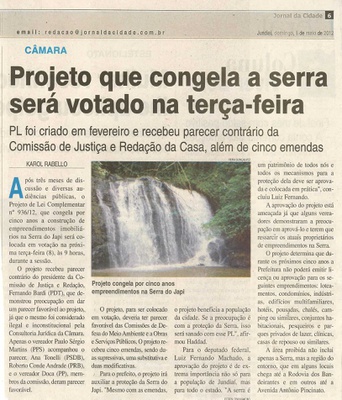 Jornal da Cidade - 06/05/2012
