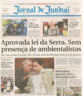 Jornal de Jundiaí - 09/05/2012
