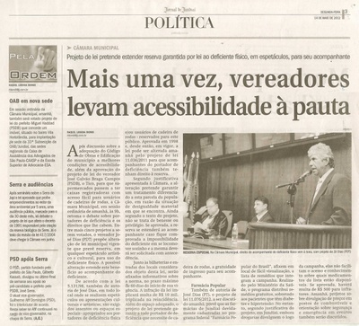 Jornal de Jundiaí - 14/05/2012