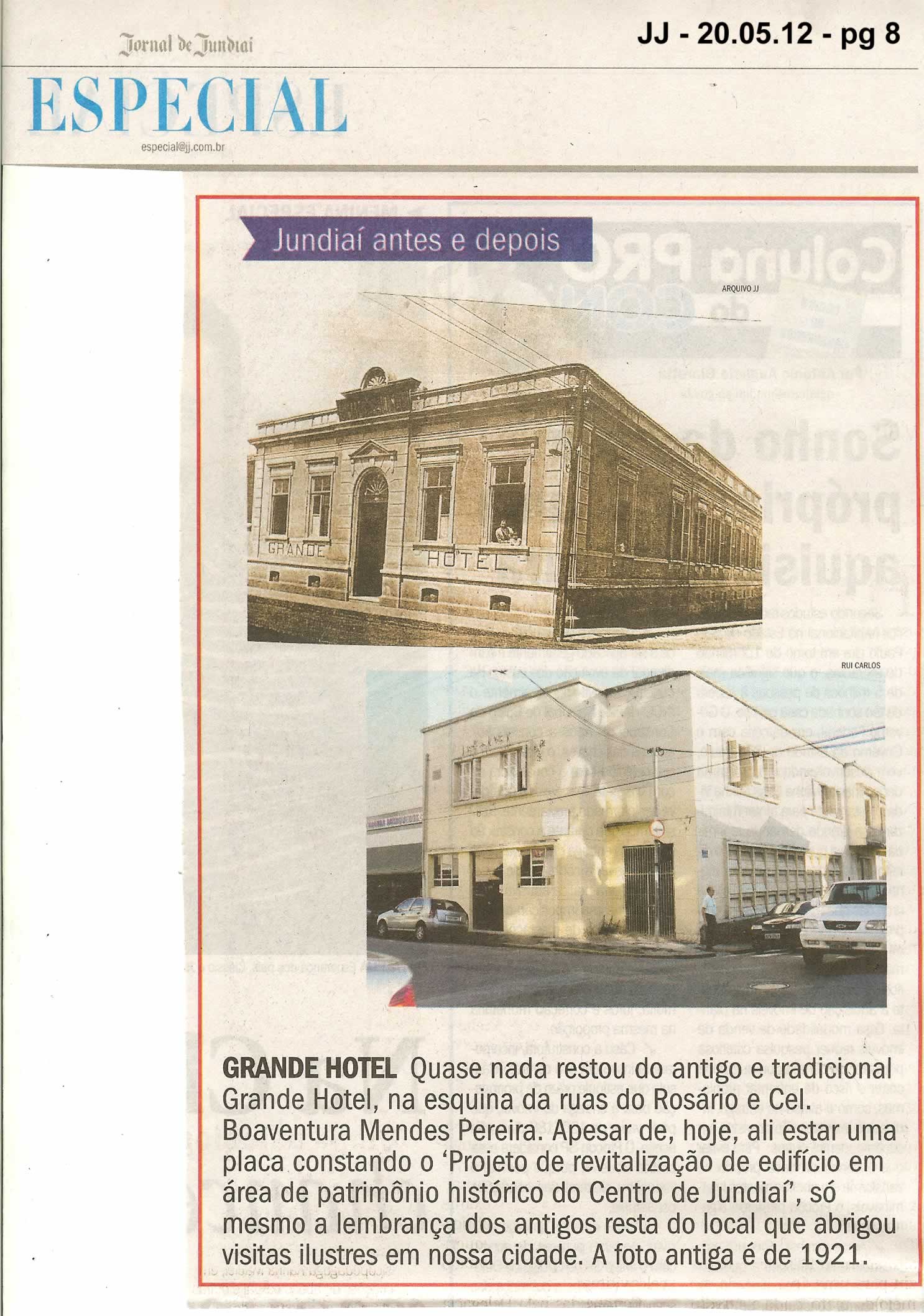 Jornal de Jundiaí - 20/05/2012