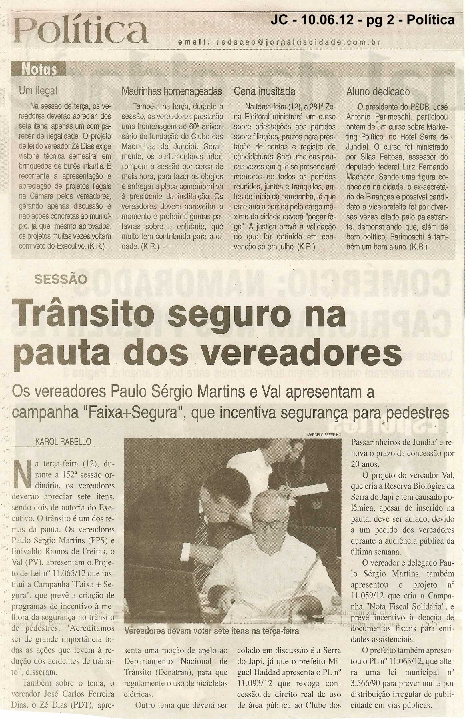 Jornal da Cidade - 10/06/2012