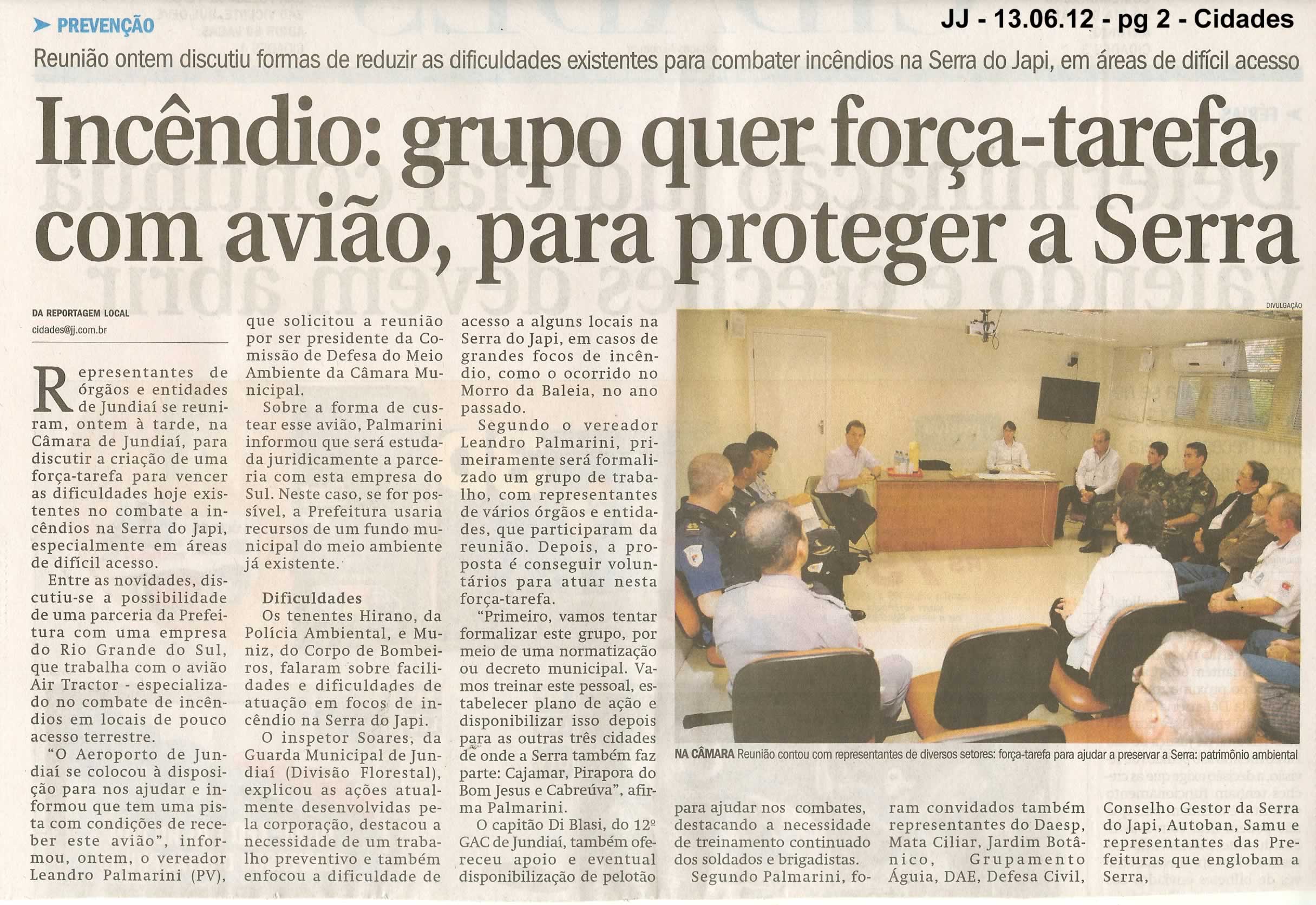 Jornal de Jundiaí - 13/06/2012