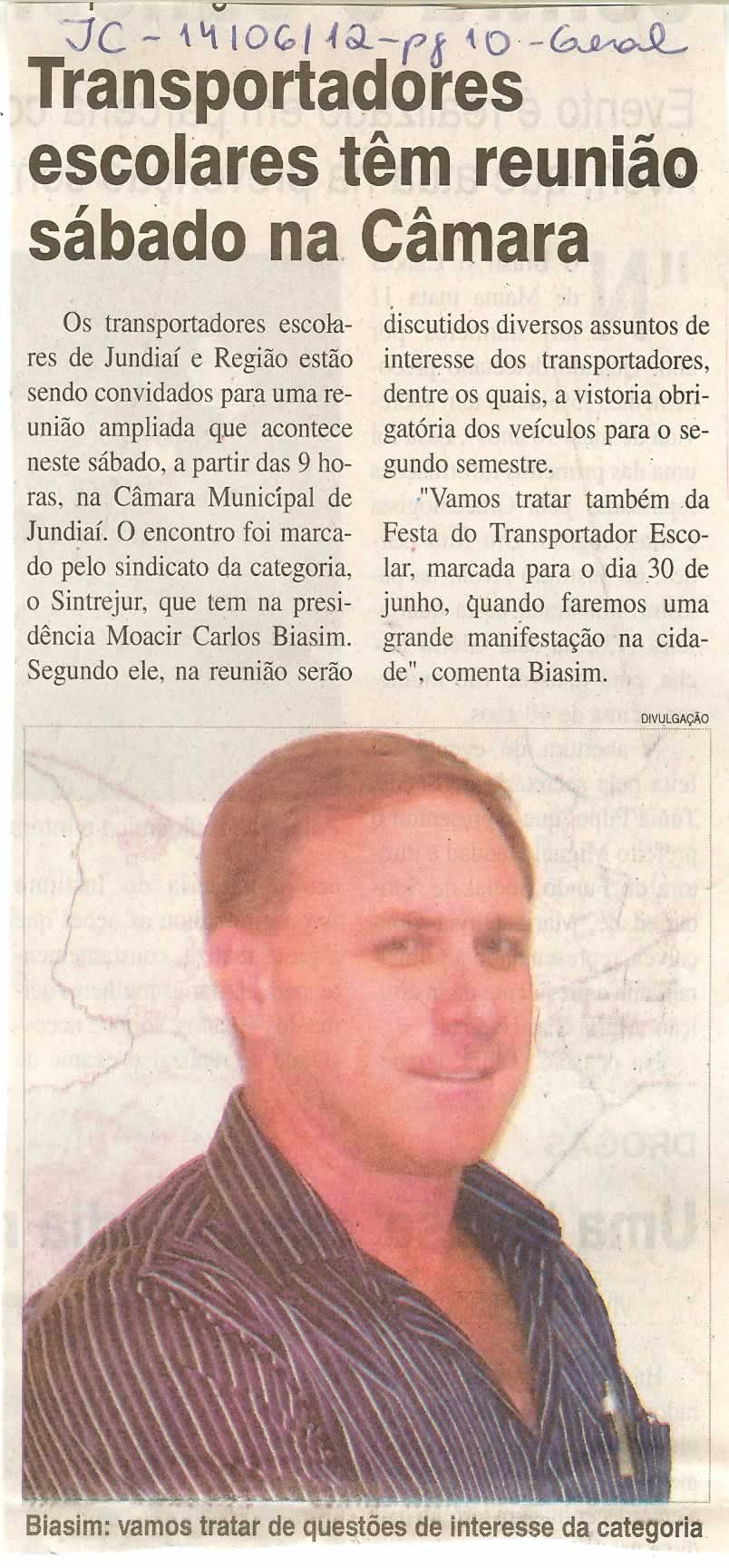 Jornal da Cidade - 14/06/2012