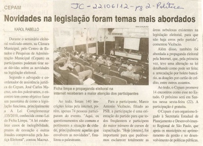 Jornal da Cidade - 22/06/2012