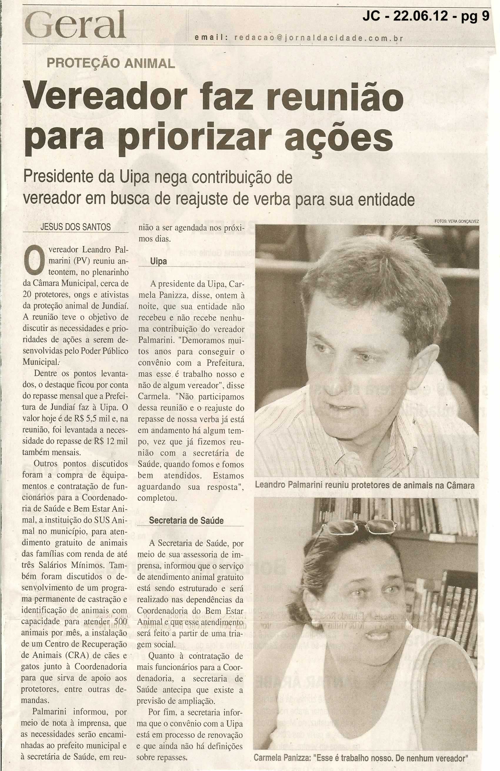 Jornal da Cidade - 22/06/2012