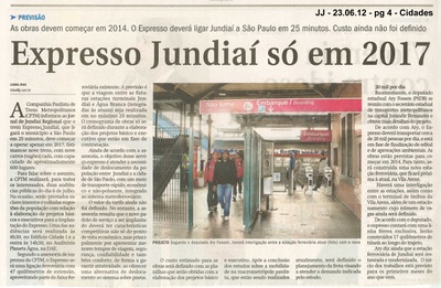 Jornal de Jundiaí - 23/06/2012