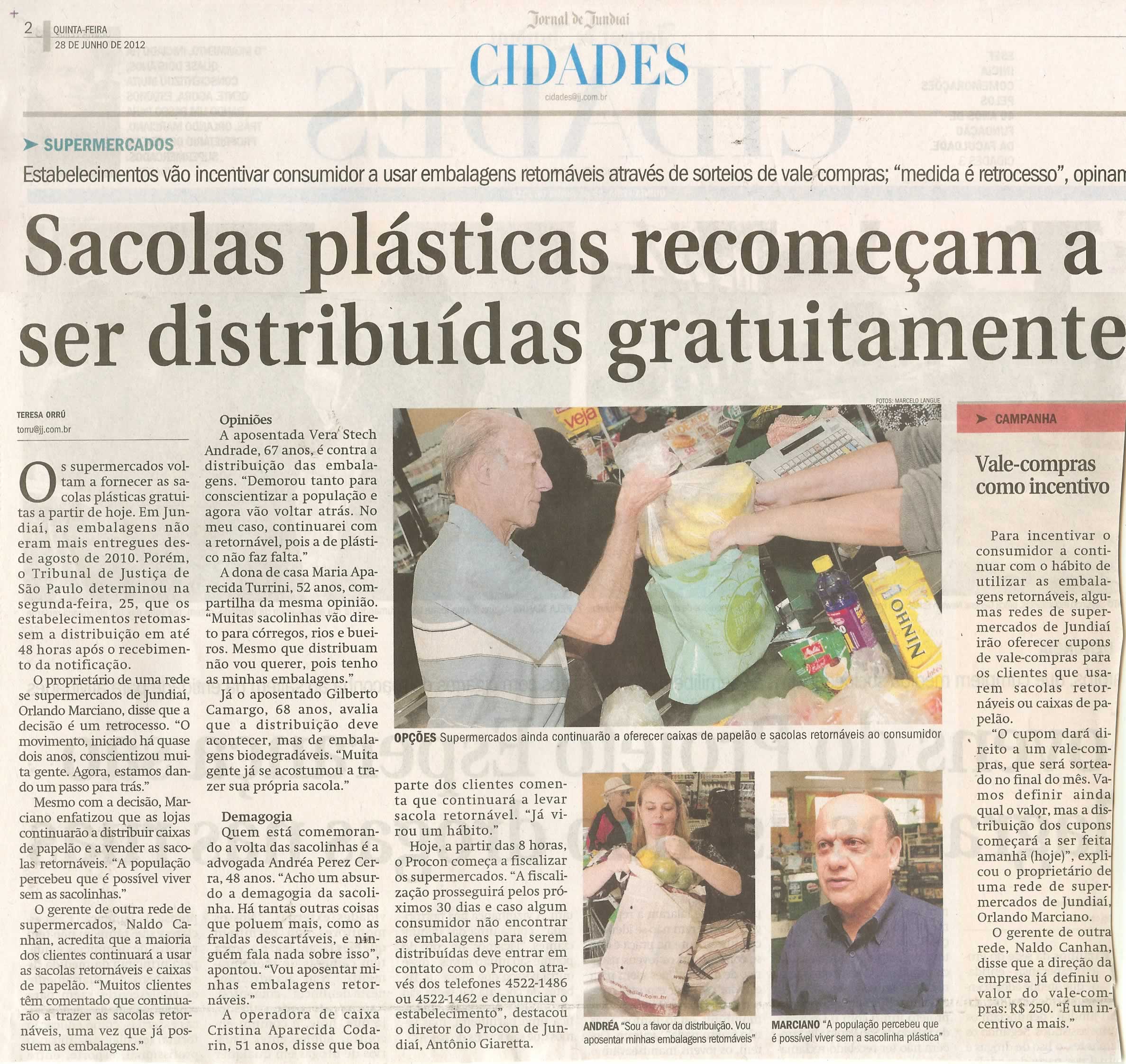 Jornal de Jundiaí - 28/06/2012