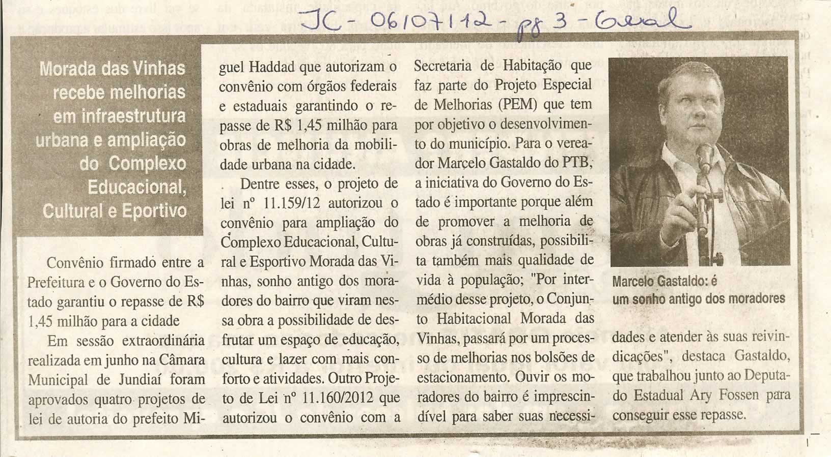 Jornal da Cidade - 06/07/2012