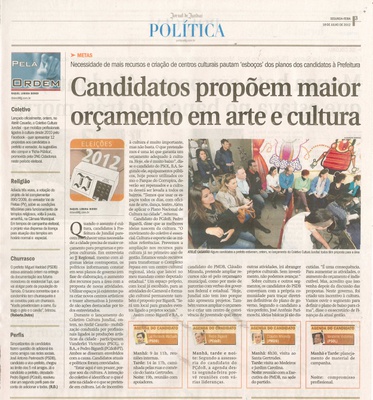 Jornal de Jundiaí - 16/07/2012