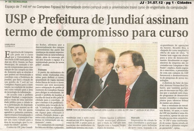 Jornal de Jundiaí - 31/07/2012
