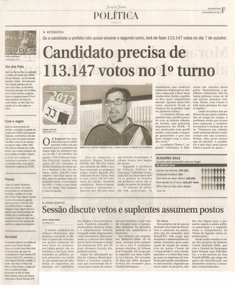 Jornal de Jundiaí - 13/08/2012