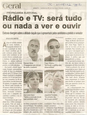 Jornal da Cidade - 21/08/2012