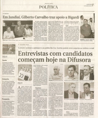 Jornal de Jundiaí - 20/08/2012