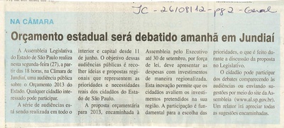 Jornal da Cidade - 26/08/2012