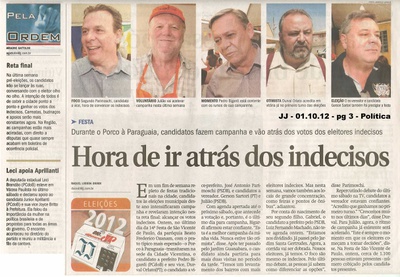 Jornal de Jundiaí - 01/10/2012