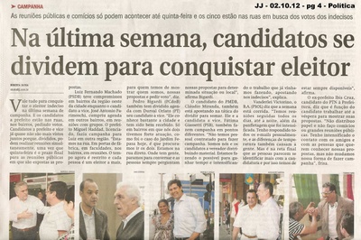 Jornal de Jundiaí - 02/10/2012