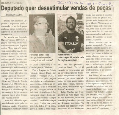 Jornal da Cidade - 17/10/2012