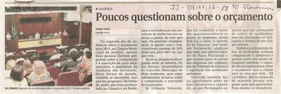 Jornal de Jundiaí - 08/11/2012