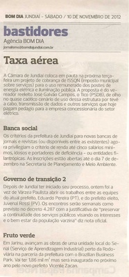 Bom Dia Jundiaí - 10/11/2012
