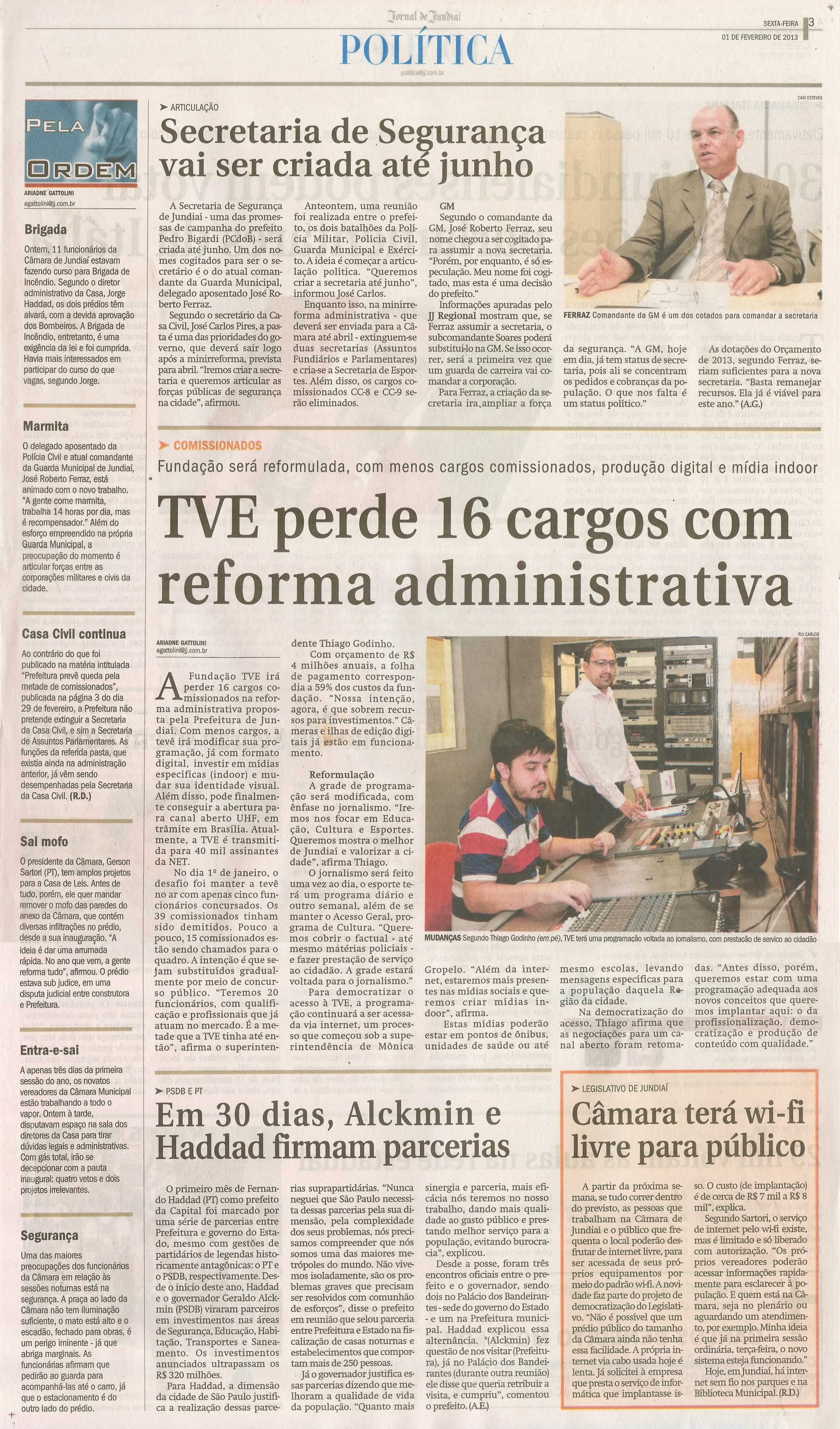 Jornal de Jundiaí - 01/02/2013