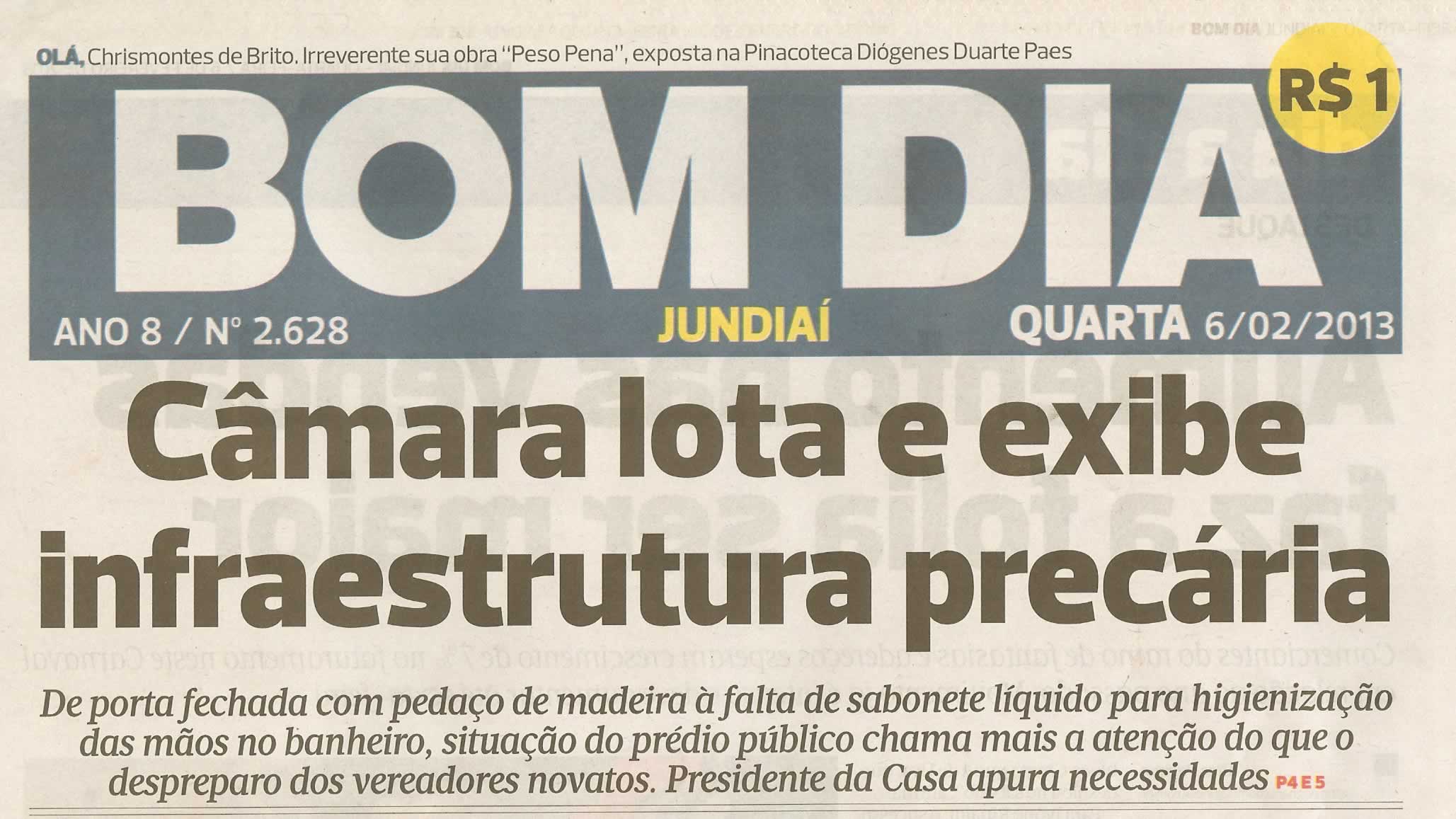 Bom Dia Jundiaí - 06/02/2013