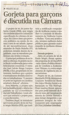 Jornal de Jundiaí - 15/02/2013