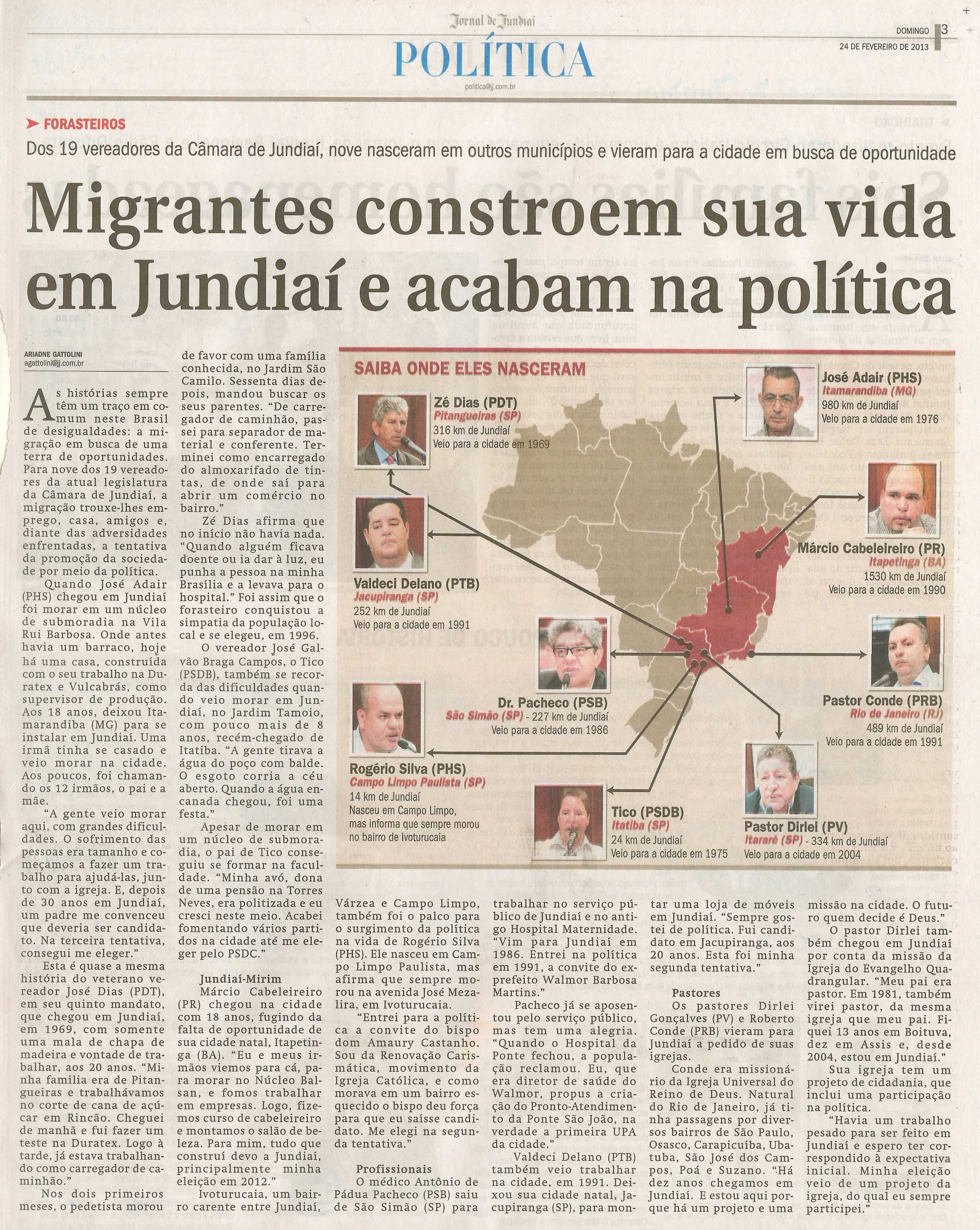 Jornal de Jundiaí - 24/02/2013
