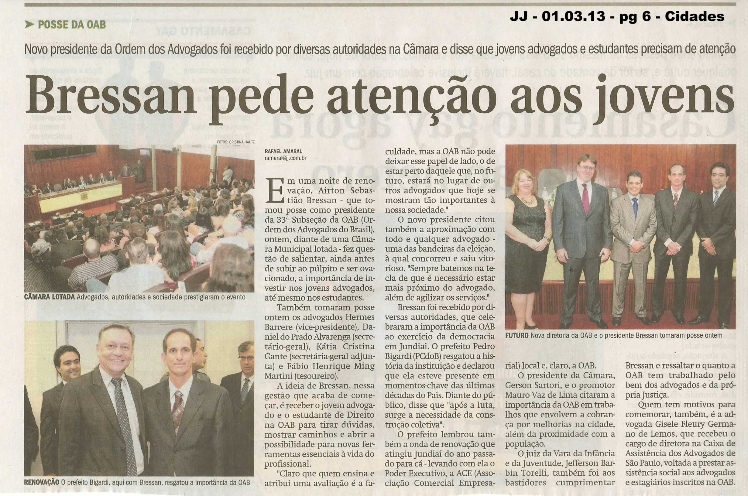 Jornal de Jundiaí - 01/03/2013