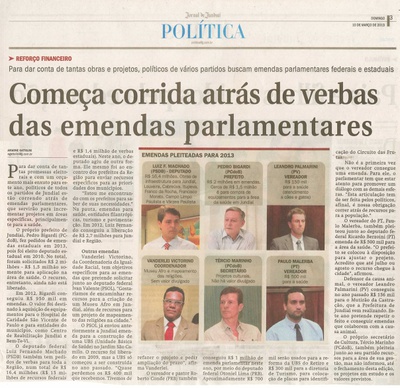 Jornal de Jundiaí - 10/03/2013