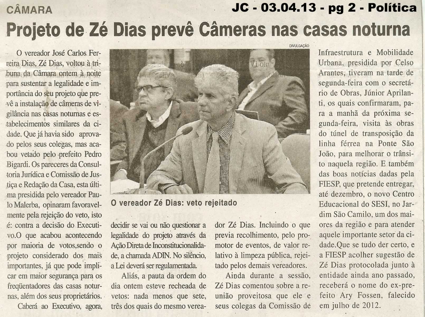 Jornal da Cidade - 03/04/2013