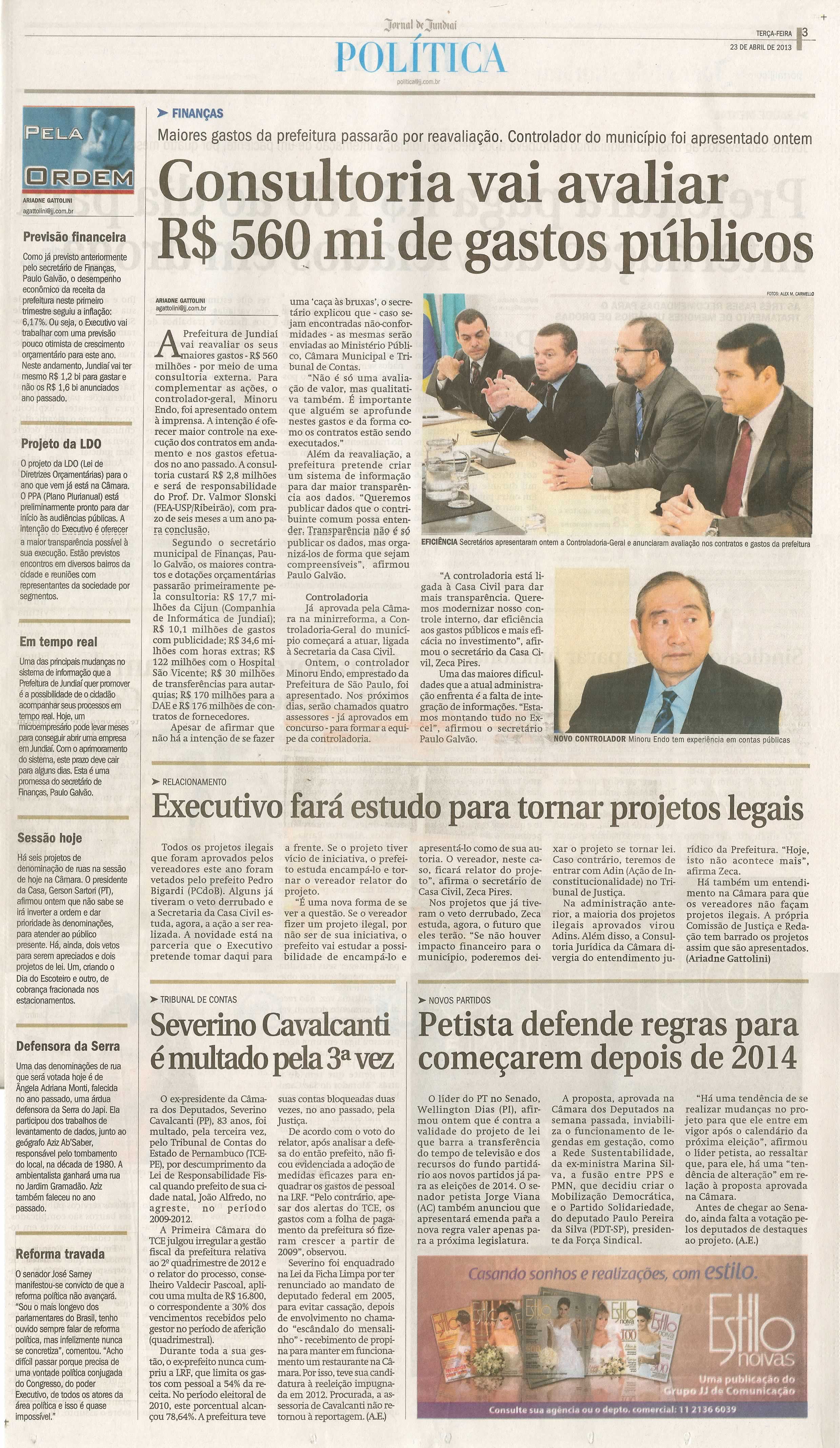 Jornal de Jundiaí - 23/04/2013