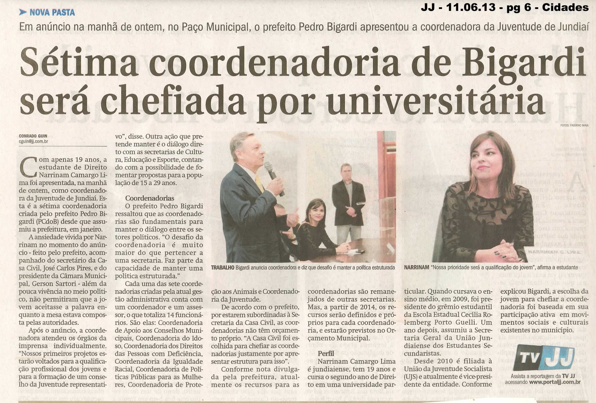 Jornal de Jundiaí - 11/06/2013