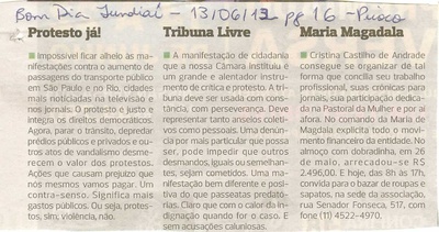 Bom Dia Jundiaí - 13/06/2013