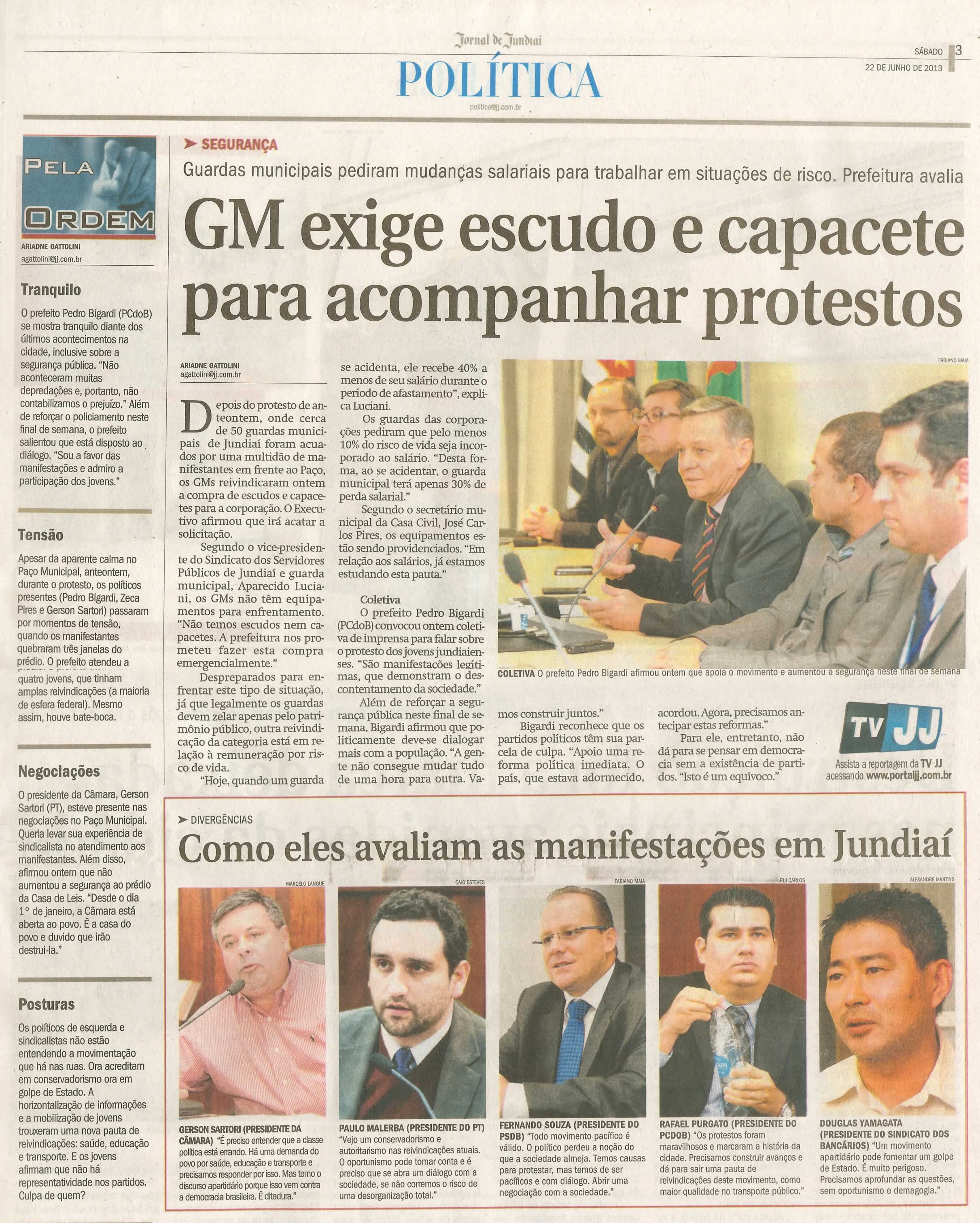 Jornal de Jundiaí - 22/06/2013