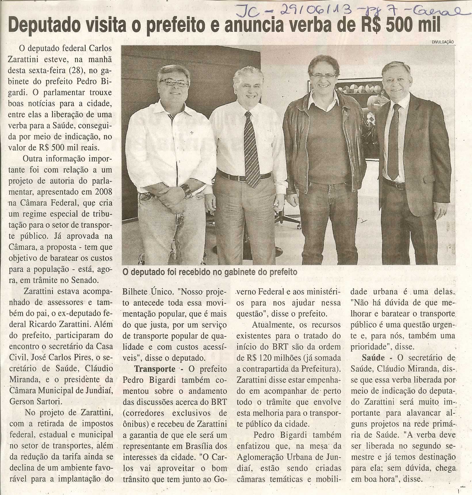 Jornal da Cidade - 29/06/2013