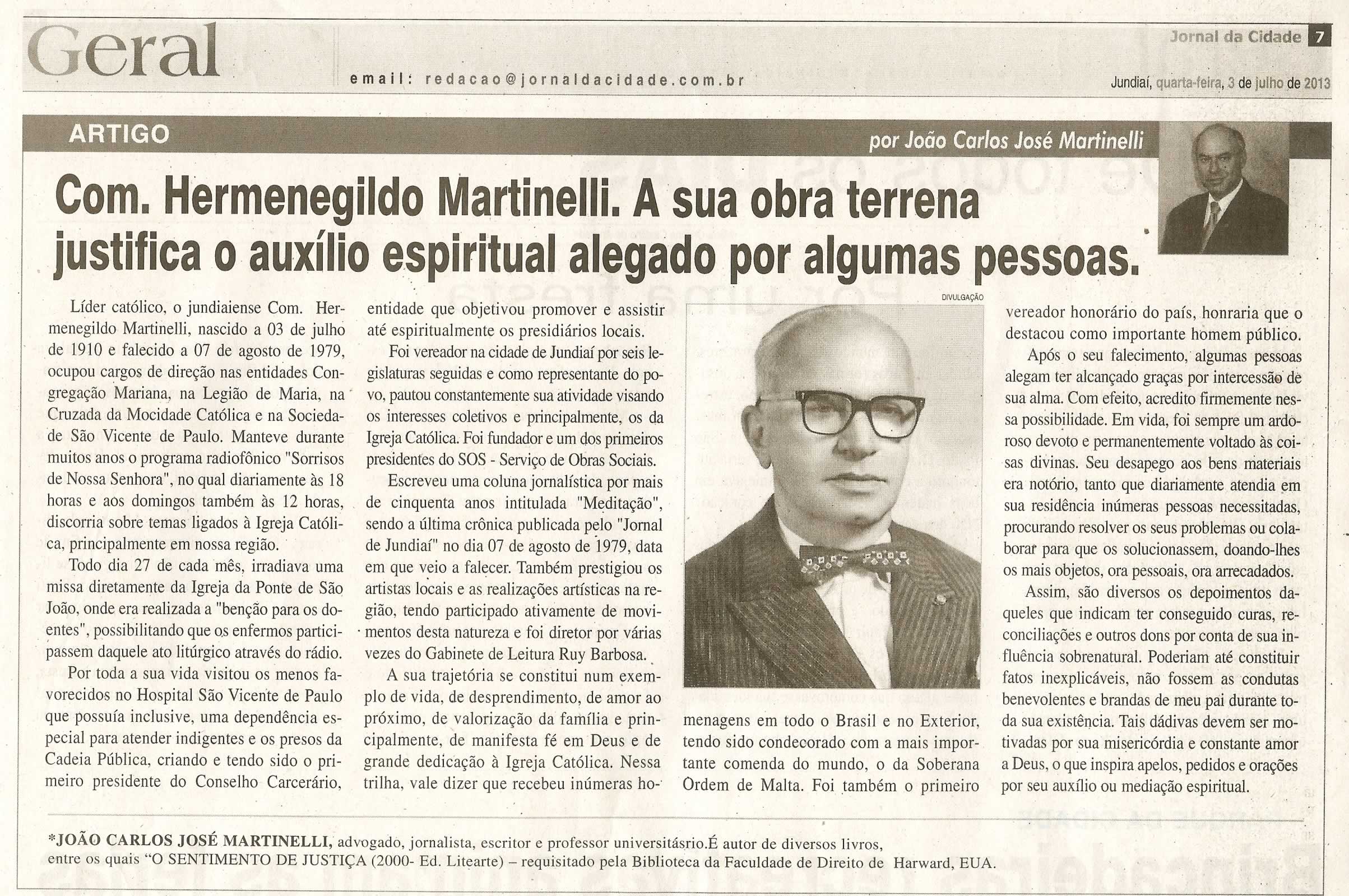 Jornal da Cidade - 03/07/2013
