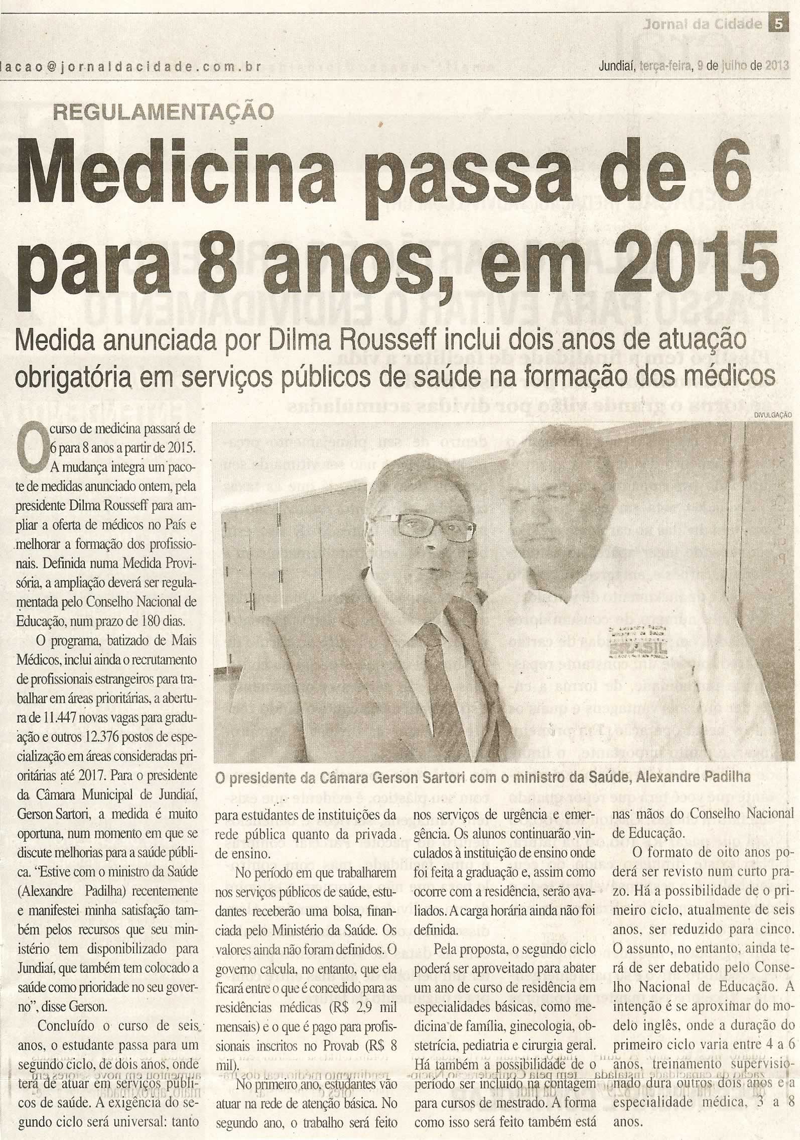 Jornal da Cidade - 09/07/2013