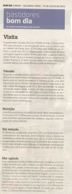Bom Dia Jundiaí - 15/07/2013