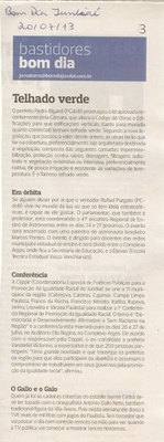 Bom Dia Jundiaí - 20/07/2013