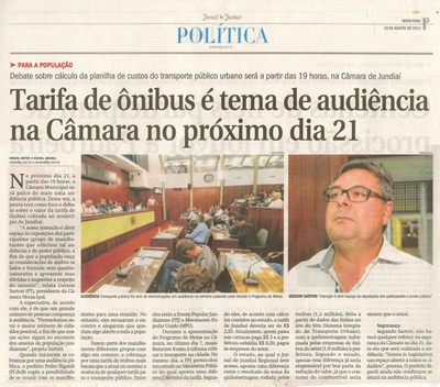 Jornal de Jundiaí - 20/08/2013
